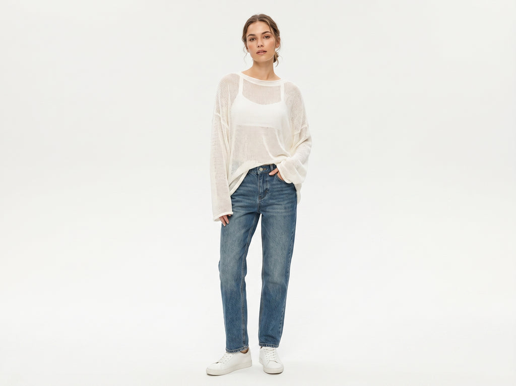 Top Sheer Transparente