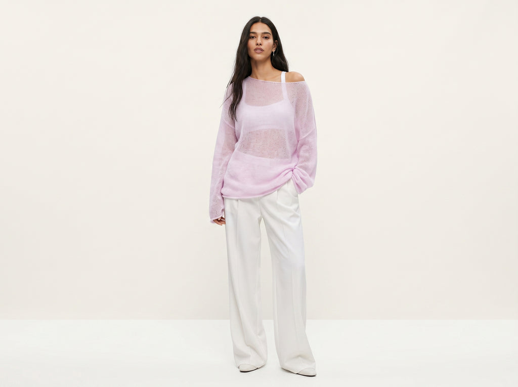 Top Sheer Transparente