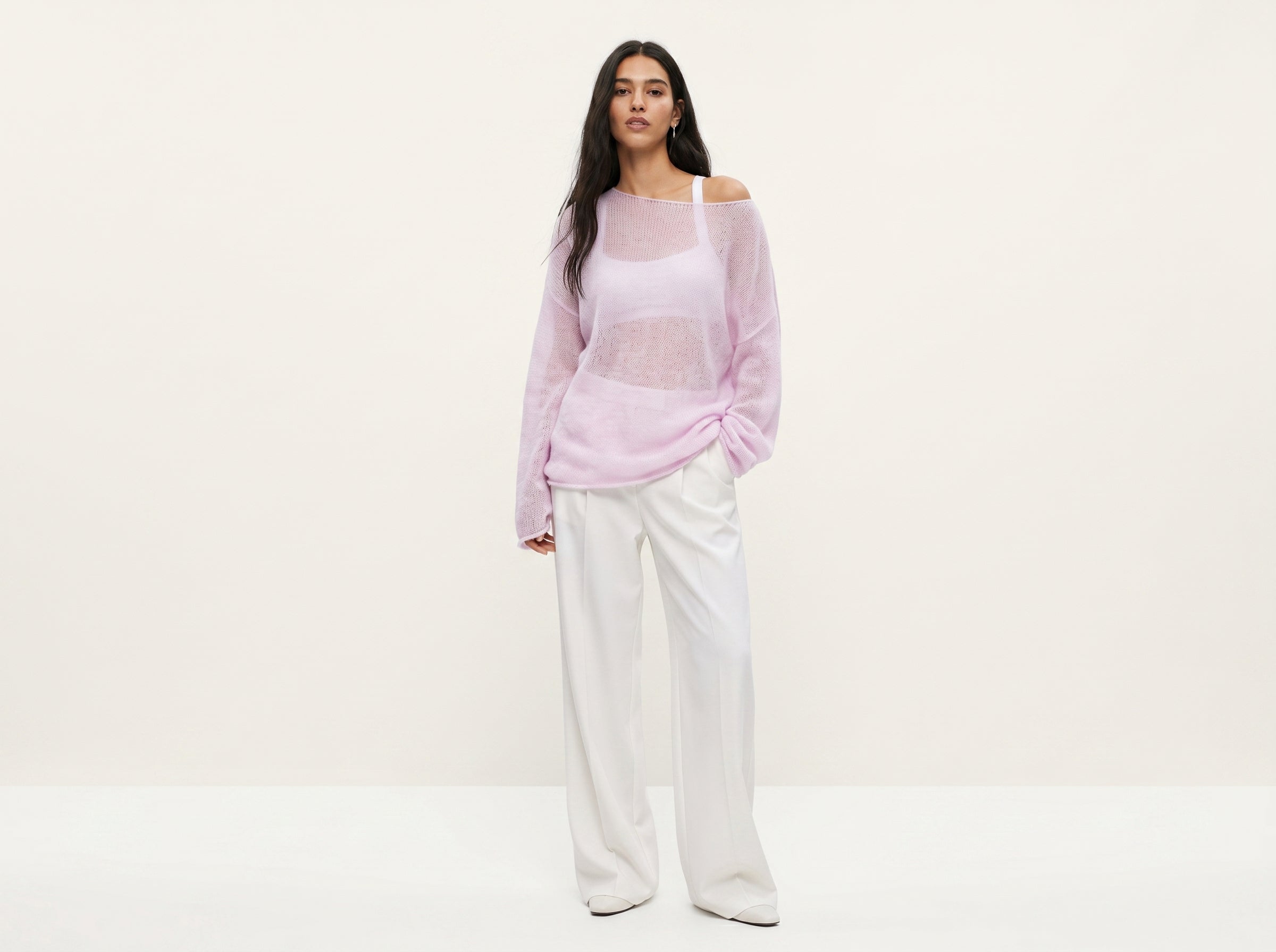 Top Sheer Transparente