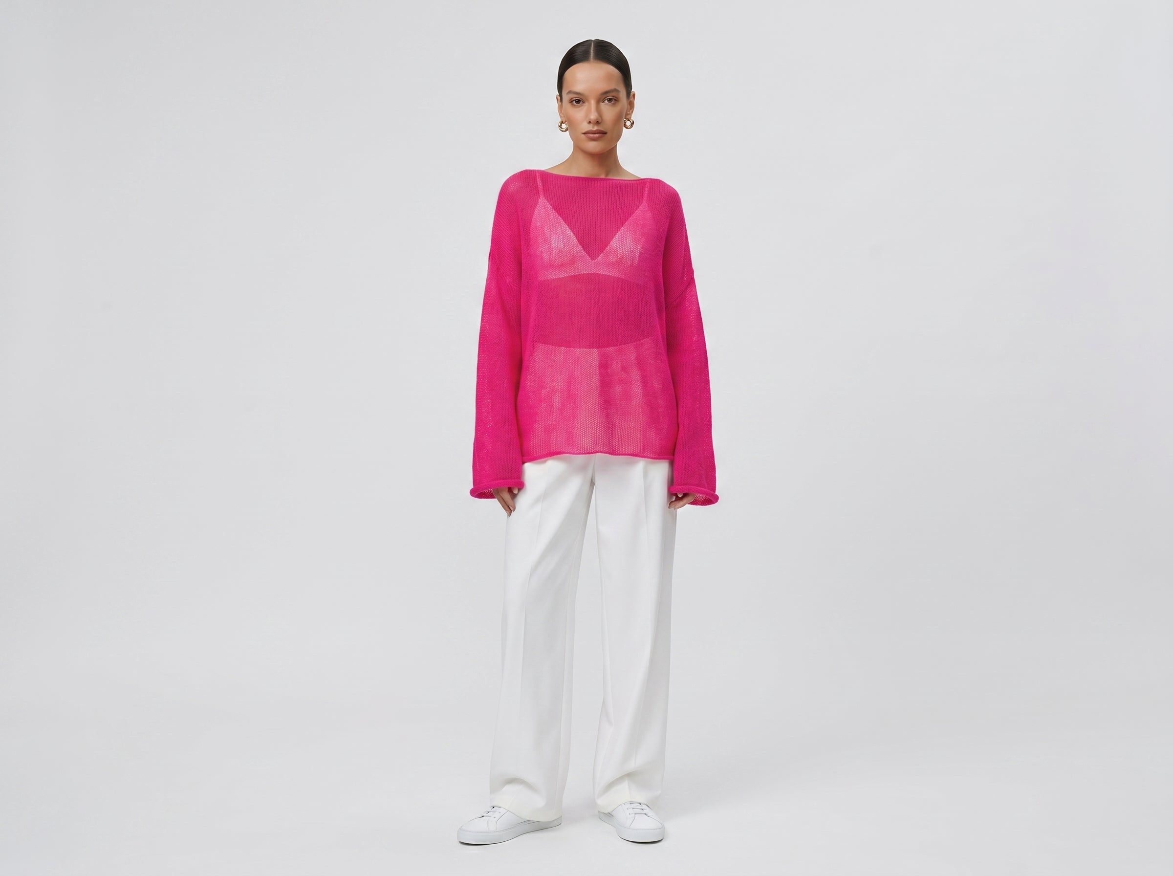Top Sheer Transparente