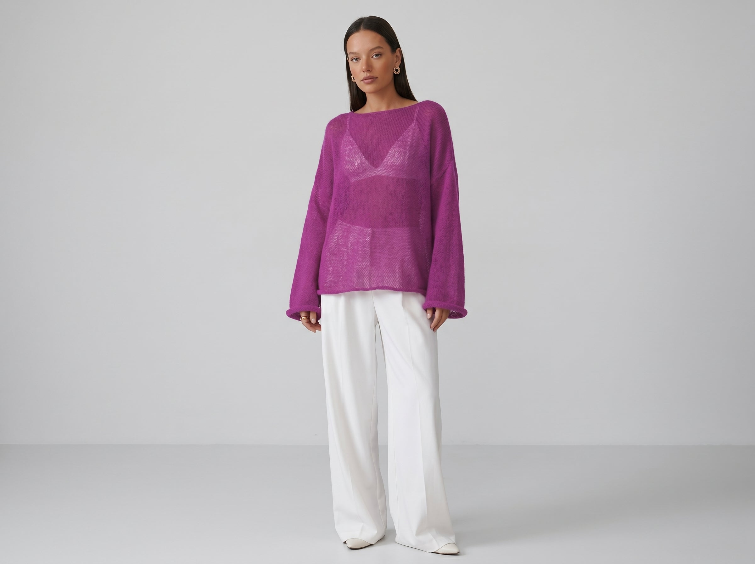 Top Sheer Transparente