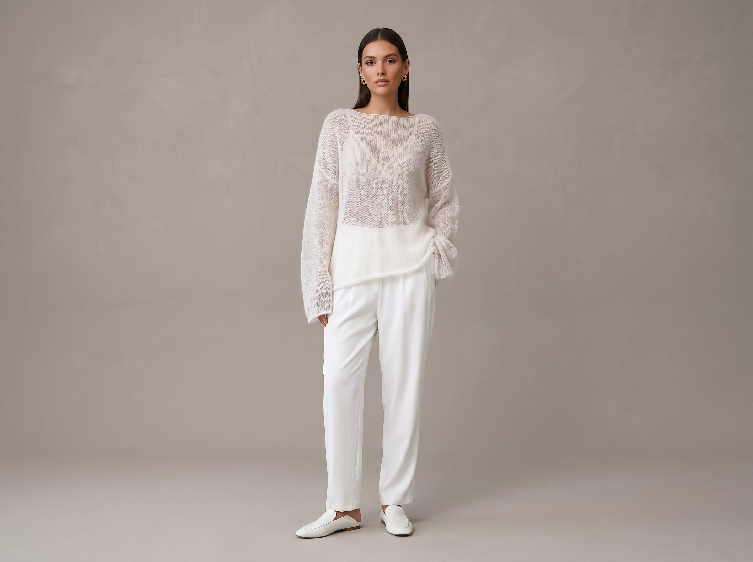 Top Sheer Transparente