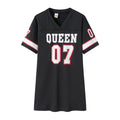 Camiseta Crop Top Oversize para Mujer con Manga Murciélago – Estilo Playero y Cómodo