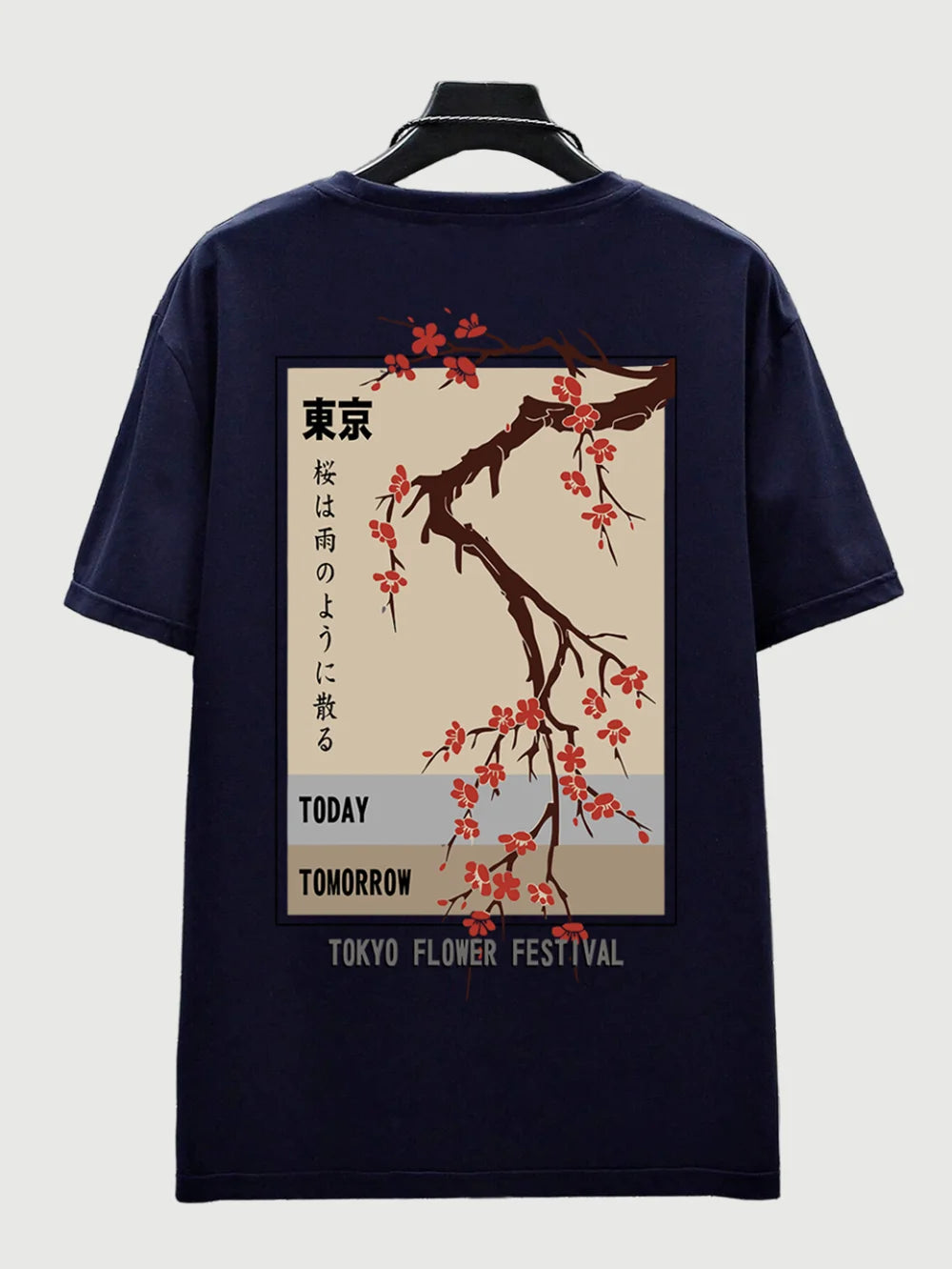 Camiseta hombre algodón estampada transpirable elástica verano casual cómoda diaria