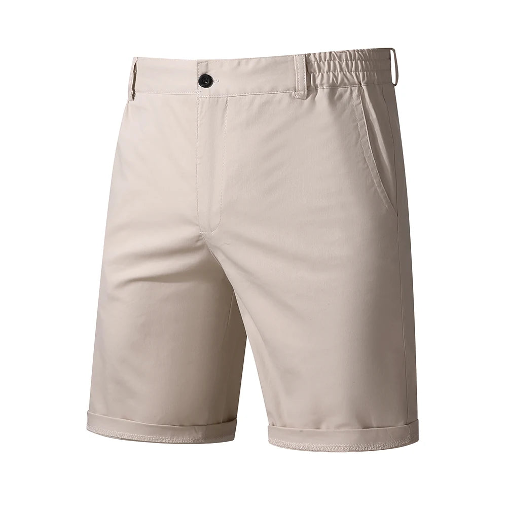 Pantalones cortos de hombre 100% algodón – Verano, cómodos, estilo casual y uso diario
