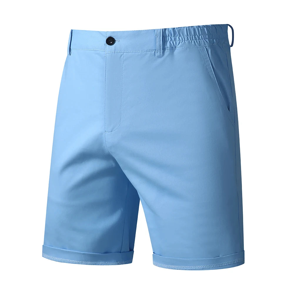 Pantalones cortos de hombre 100% algodón – Verano, cómodos, estilo casual y uso diario