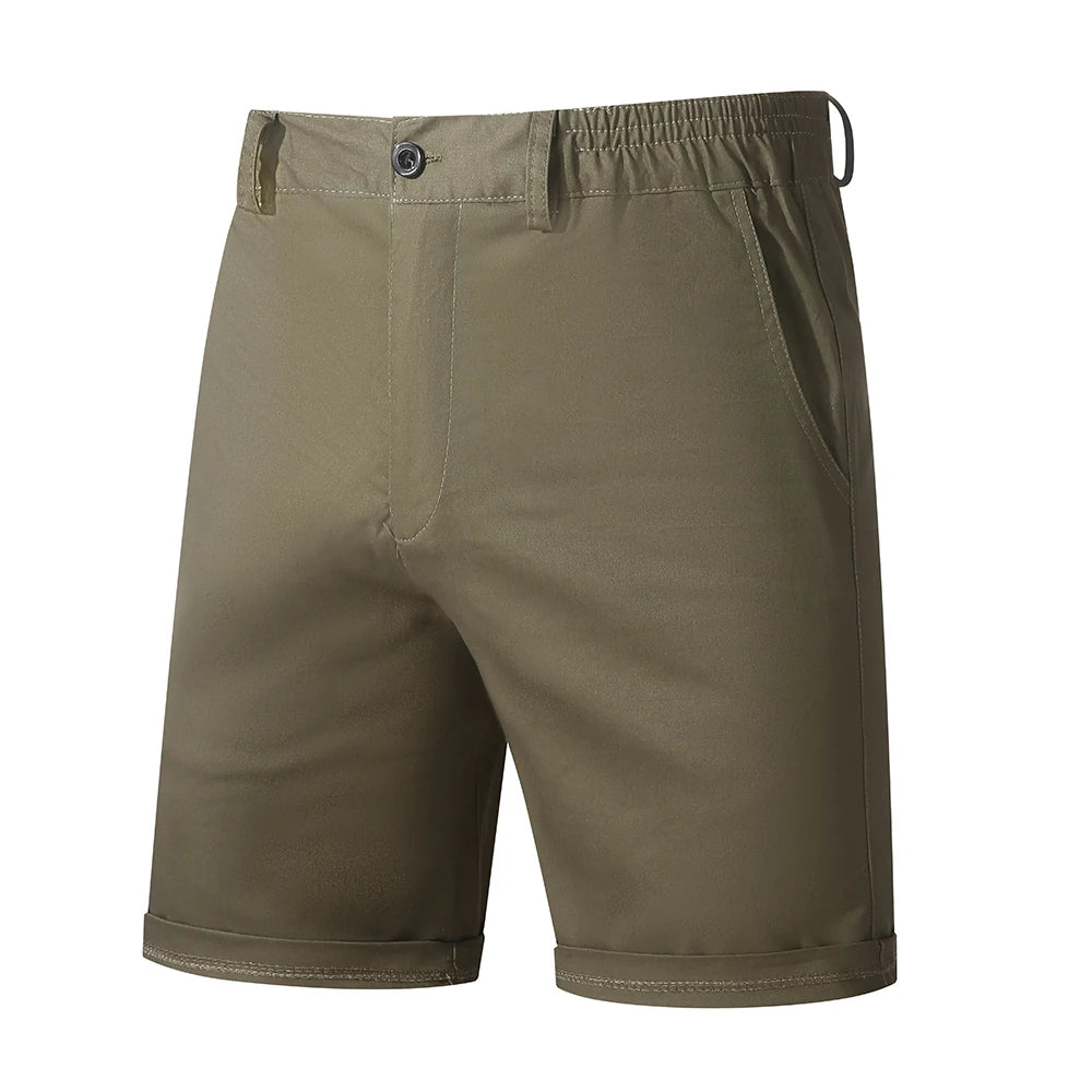Pantalones cortos de hombre 100% algodón – Verano, cómodos, estilo casual y uso diario