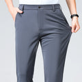 Pantalón de traje de hombre elegante casual slim fit – ideal para negocios primavera y verano