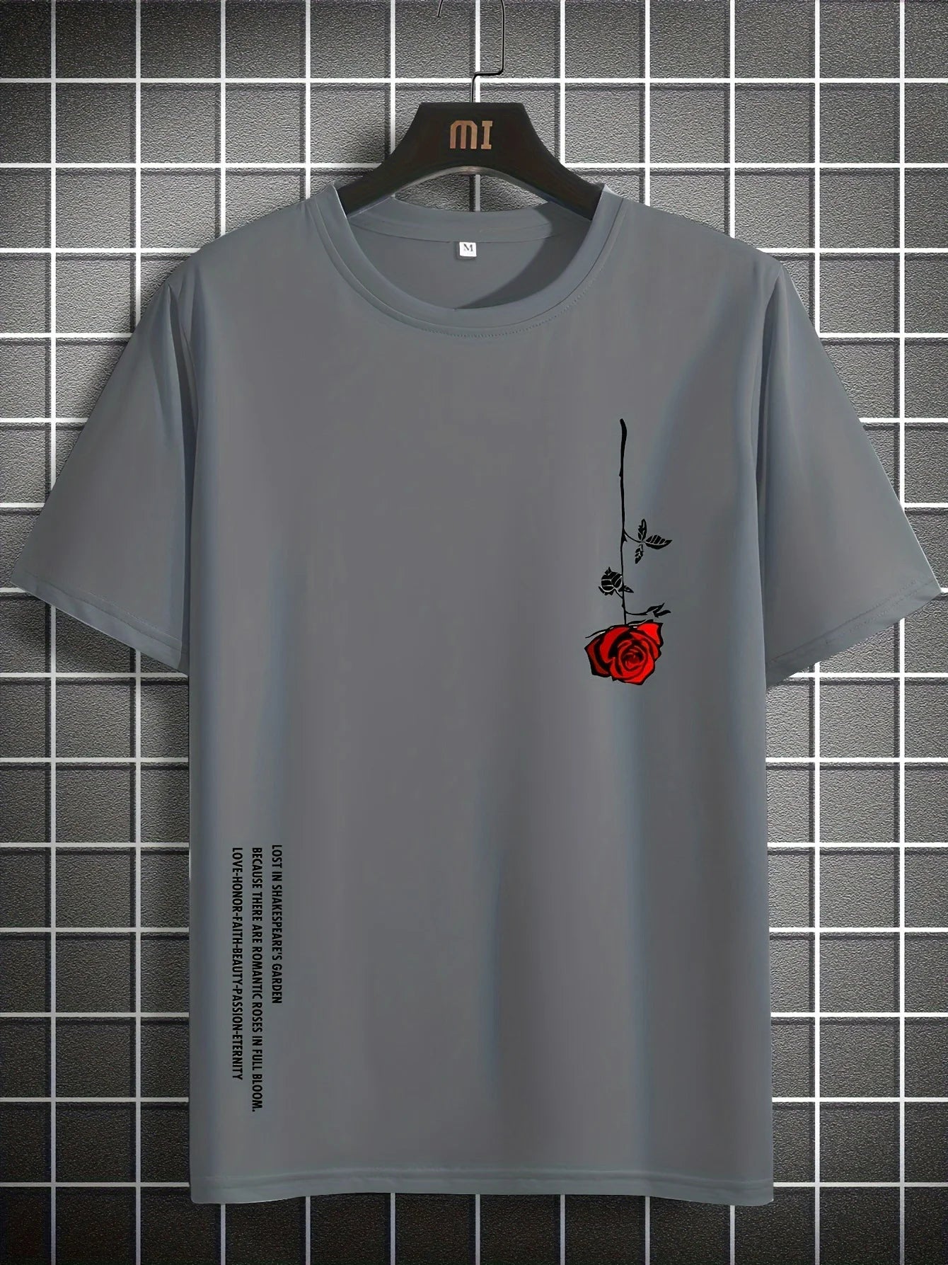 Camiseta de Algodón para Hombre – Estilo Casual Transpirable para Primavera y Verano