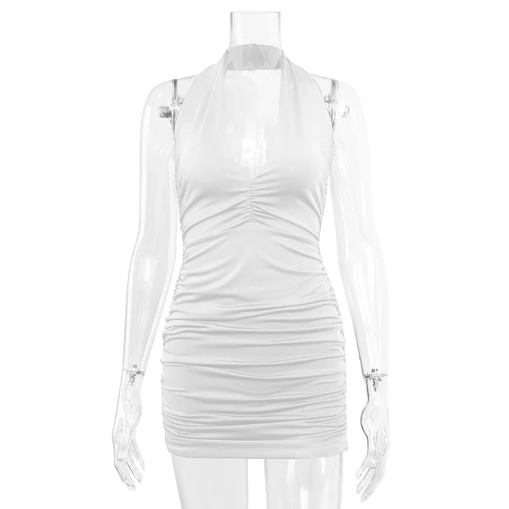 Vestido Elisa con escote en V