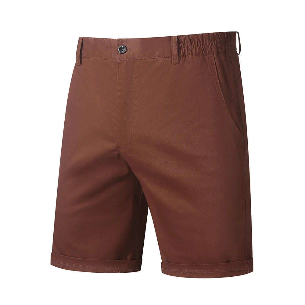 Pantalones cortos de hombre 100% algodón – Verano, cómodos, estilo casual y uso diario