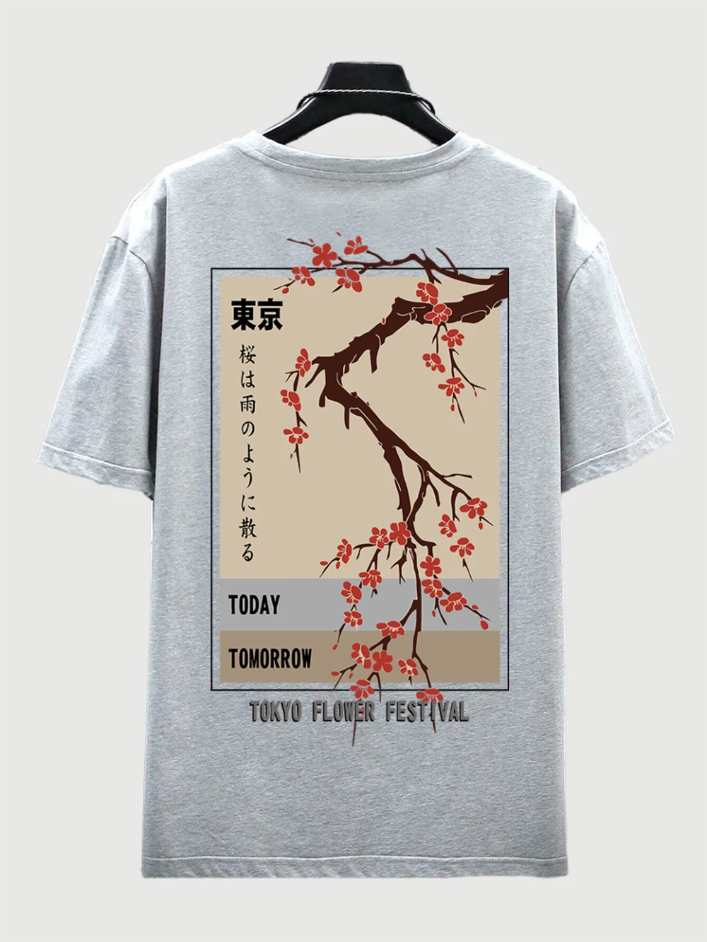 Camiseta hombre algodón estampada transpirable elástica verano casual cómoda diaria