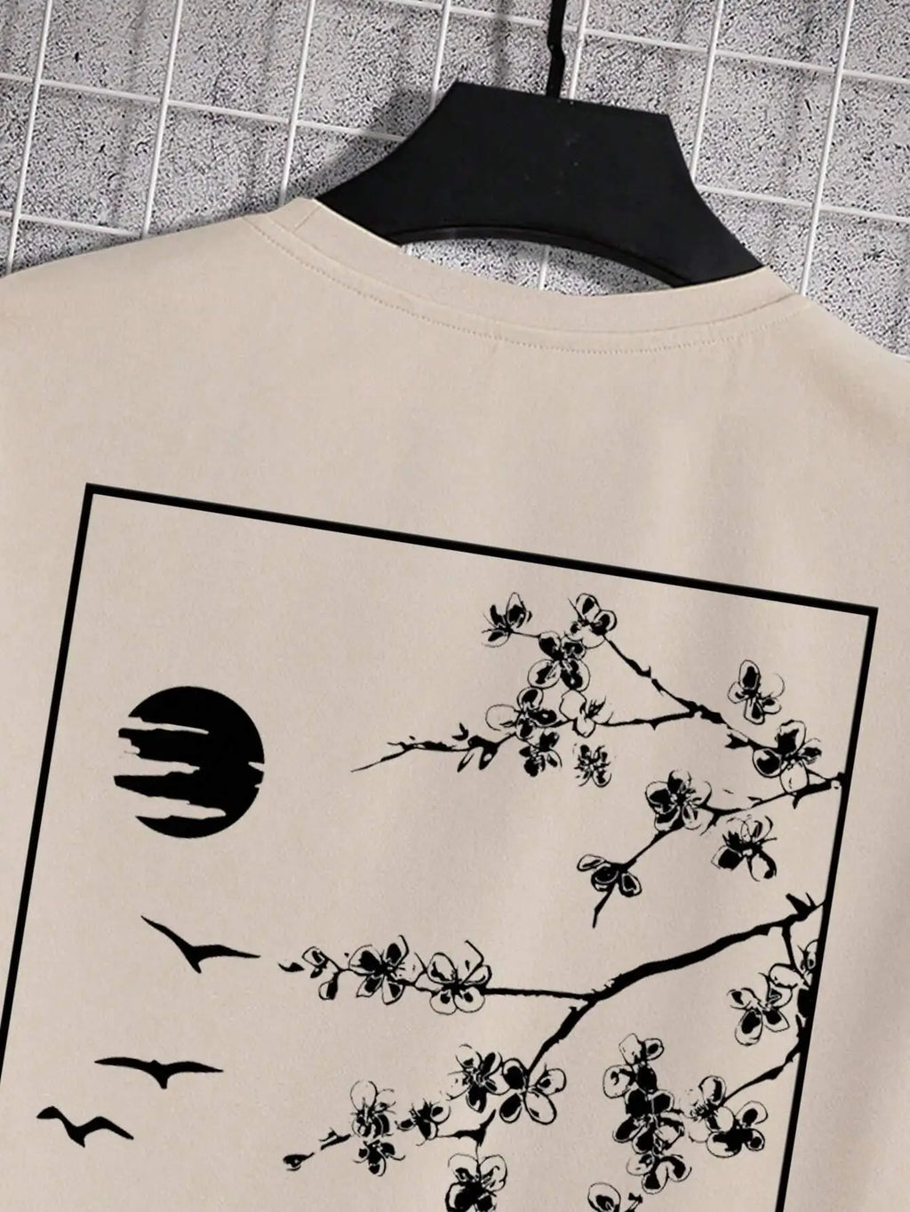 Camiseta de hombre manga corta transpirable elástica estampada verano estilo casual