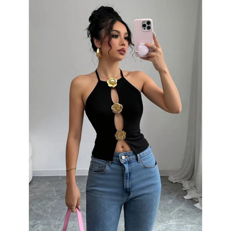 Top Básico Elástico de Verano – Ajuste Cómodo y Estilo Minimalista ✨