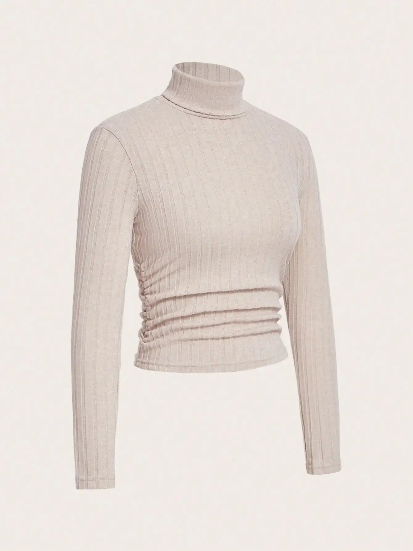 Camiseta de Mujer de Manga Larga con Transparencias – Estilo Informal y Versátil