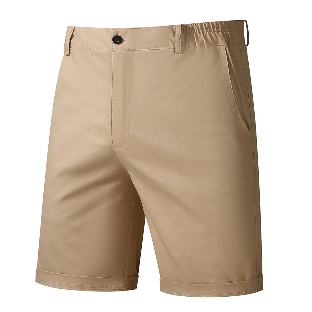 Pantalones cortos de hombre 100% algodón – Verano, cómodos, estilo casual y uso diario