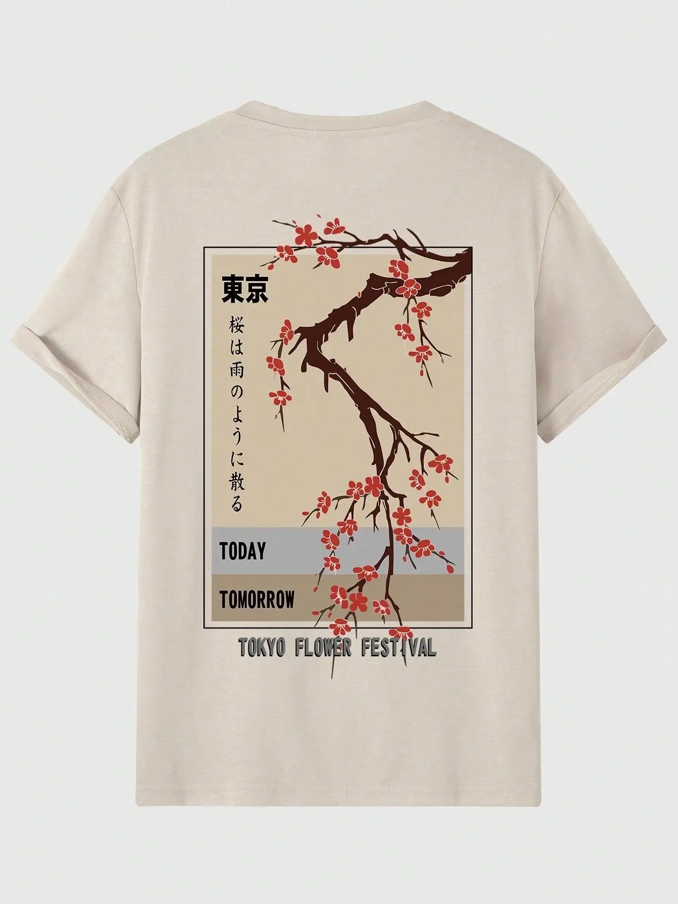 Camiseta hombre algodón estampada transpirable elástica verano casual cómoda diaria