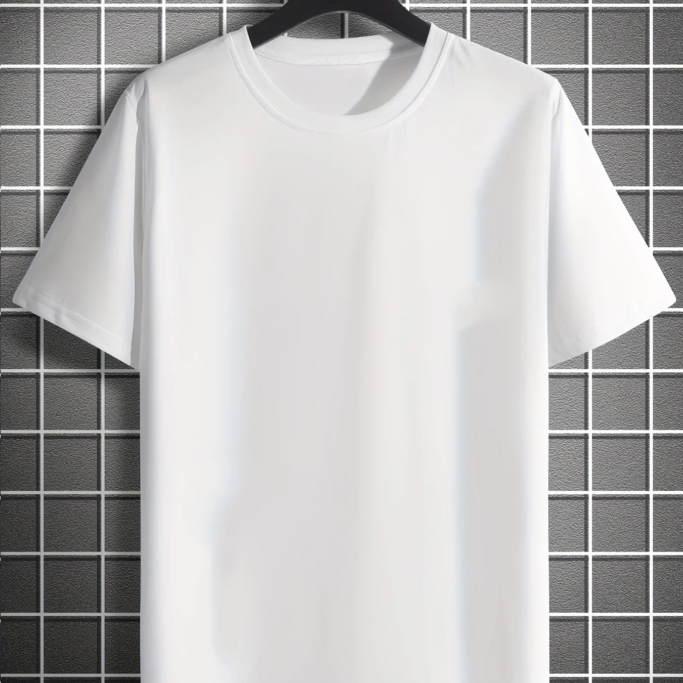 Camiseta de Algodón para Hombre – Estilo Casual Transpirable para Primavera y Verano