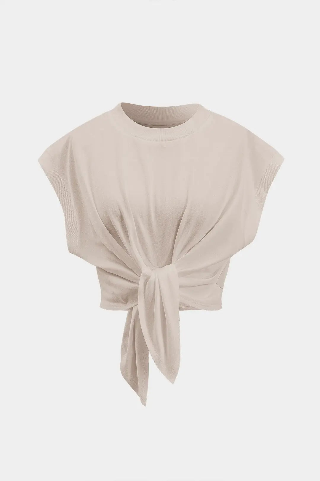🌸 Camiseta Cakrisyal para Mujer con Lazo – Elegancia Casual para Primavera y Verano