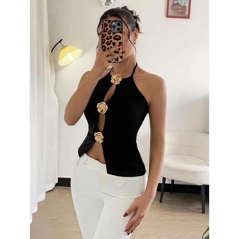 Top Básico Elástico de Verano – Ajuste Cómodo y Estilo Minimalista ✨