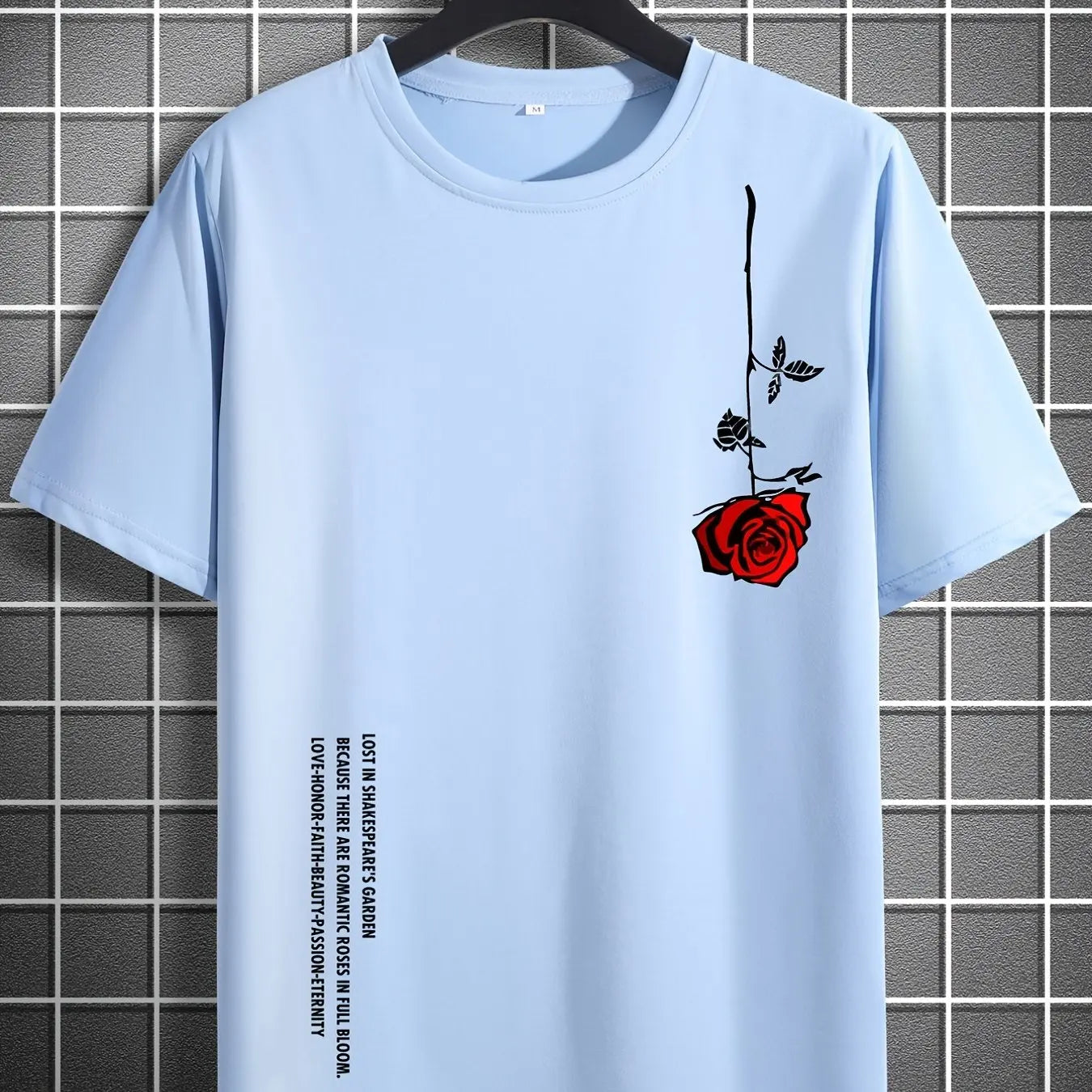 Camiseta de Algodón para Hombre – Estilo Casual Transpirable para Primavera y Verano