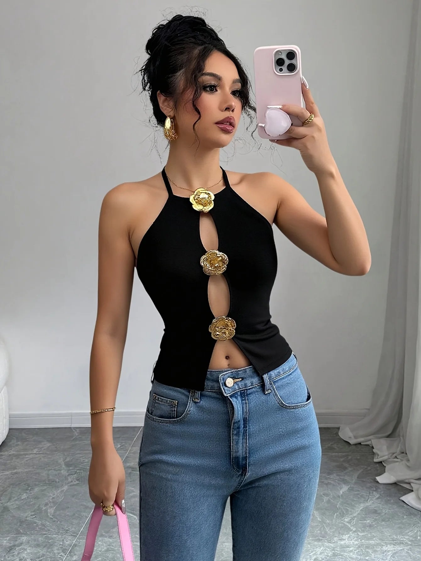 Top Básico Elástico de Verano – Ajuste Cómodo y Estilo Minimalista ✨