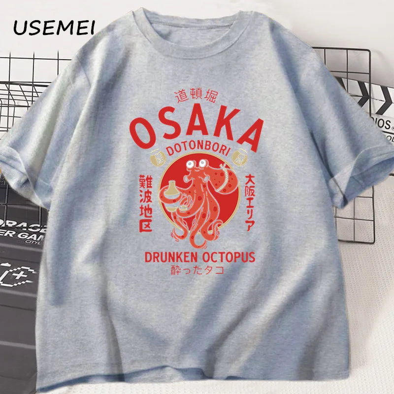 Camiseta de Algodón para Hombre con Estampado Animal – Estilo Casual y Transpirable Todo el Año