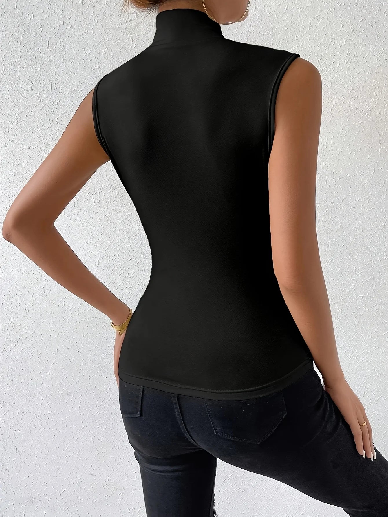 Top Básico Elástico de Verano – Estilo Minimalista y Cómodo ✨