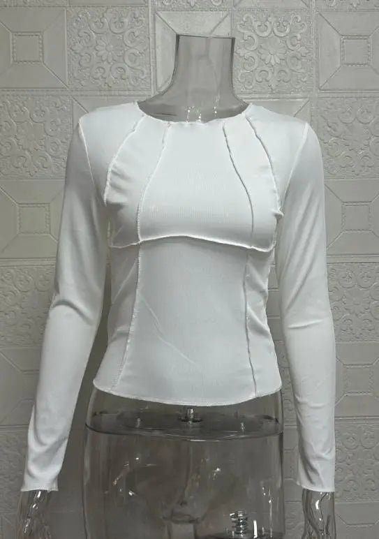 Top de manga larga con Detalles Aplicados – Estilo Sofisticado y Favorecedor ✨