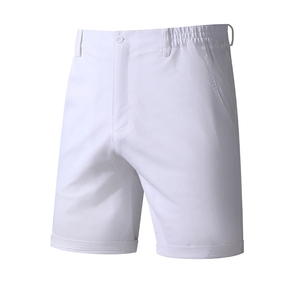 Pantalones cortos de hombre 100% algodón – Verano, cómodos, estilo casual y uso diario