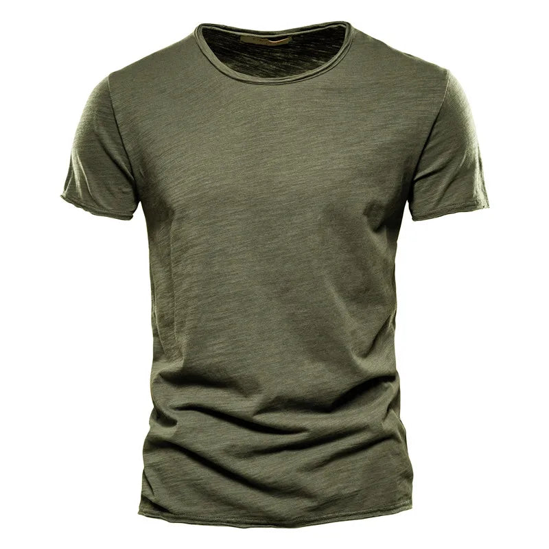 Camiseta Hombre Premium Algodón – Suave, Fresca y Perfecta para Verano