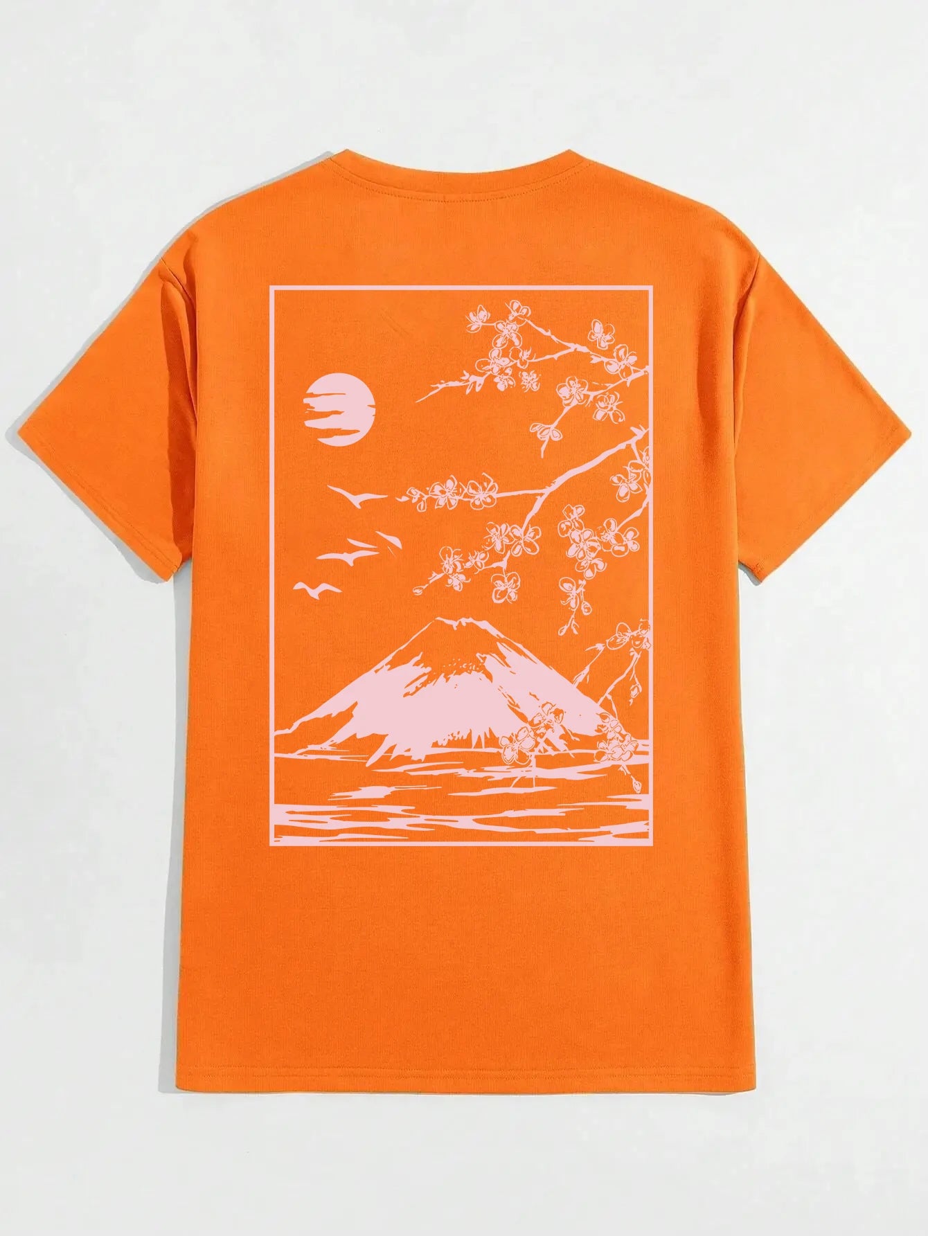Camiseta de hombre manga corta transpirable elástica estampada verano estilo casual